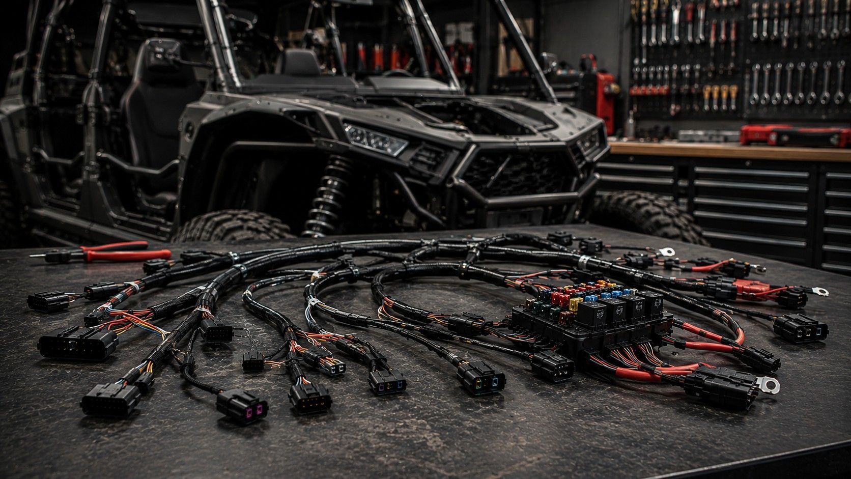 Professional custom UTV wiring and electrical system in Arizona