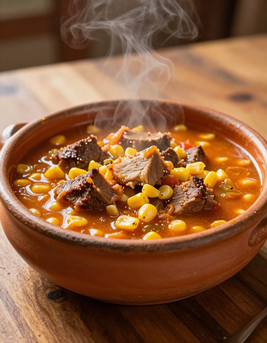 Plato de comida casera para llevar