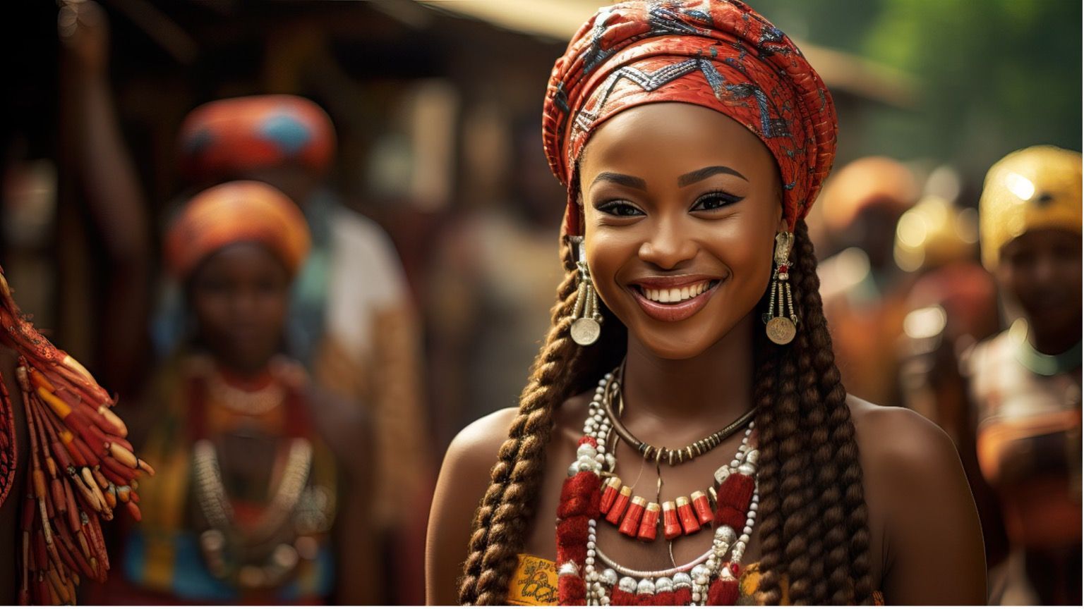 How Learning Igbo Can Strengthen Your Connection to Nigeria - lady wearing igbo attire