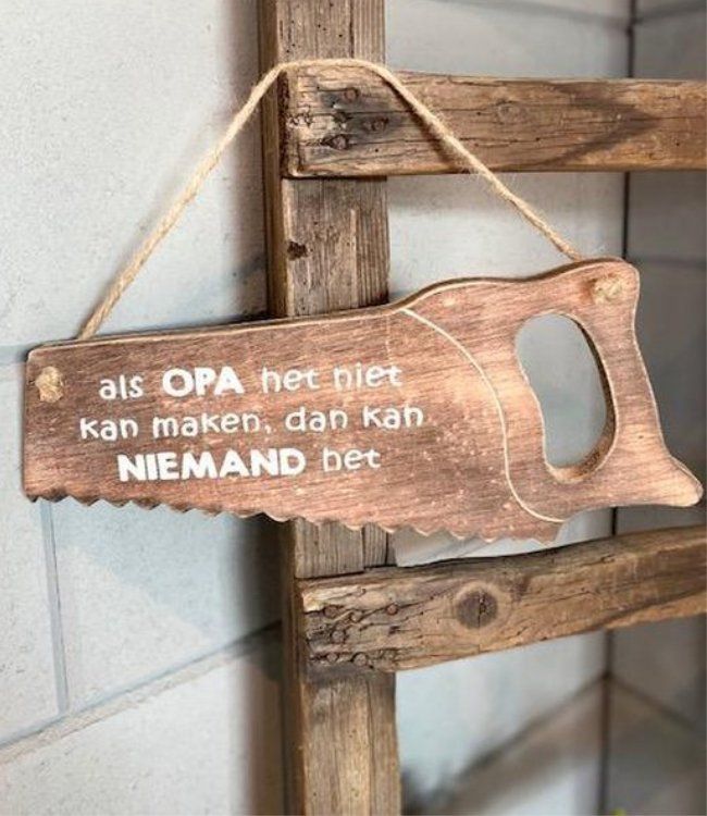 Als Opa en niet kan maken ... - Cadeau voor opa