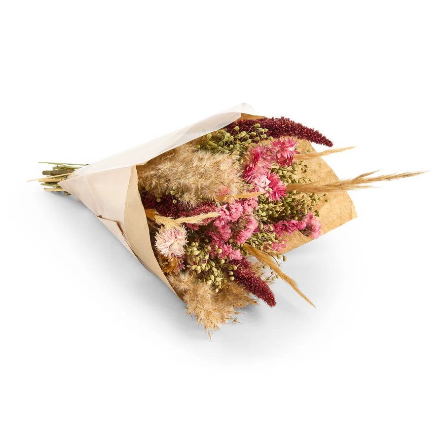 Boeket Droogbloemen - Cadeau voor de juf