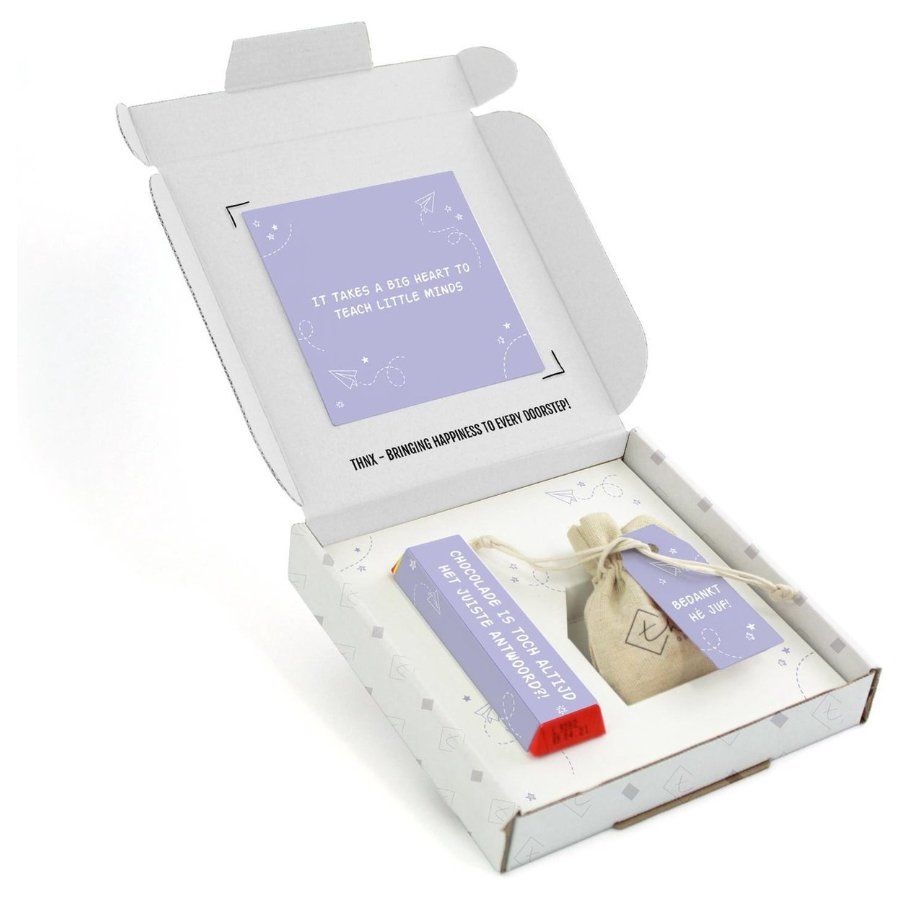 Brievenbuscadeau Juf - Cadeau voor de juf