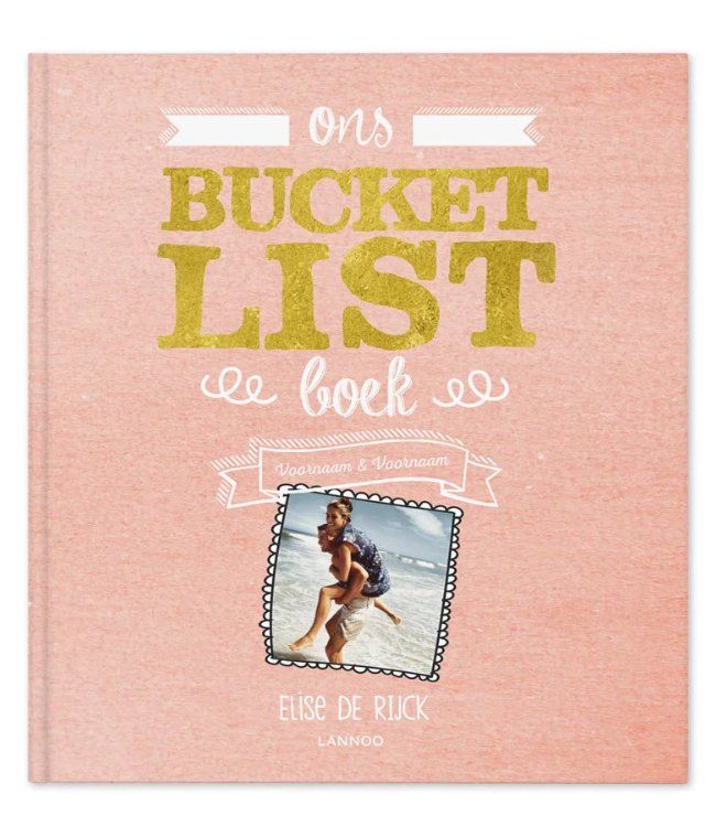 Bucketlist boek voor koppels - Valentijnscadeau