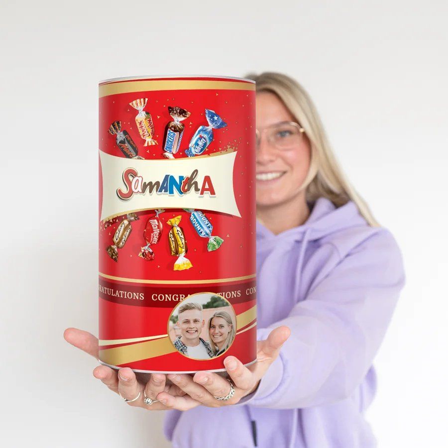 Celebrations Tube met Naam - Cadeau 60 jaar