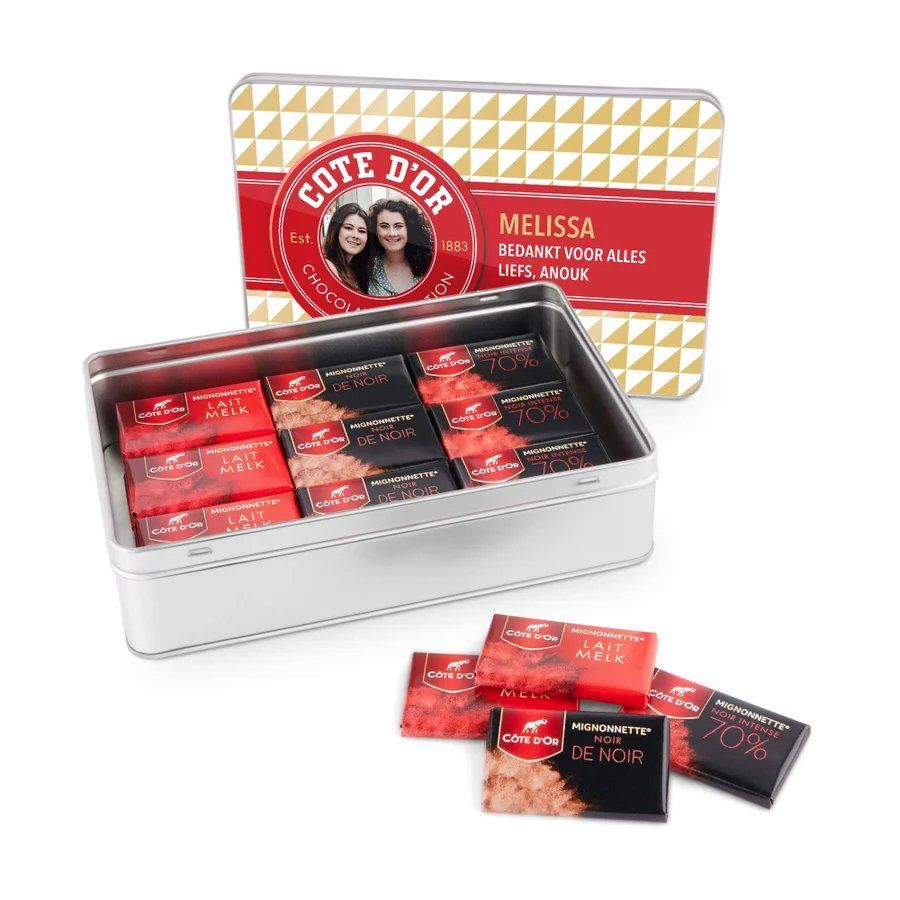 Côte d’Or Chocoladeblik - Cadeau 60 jaar