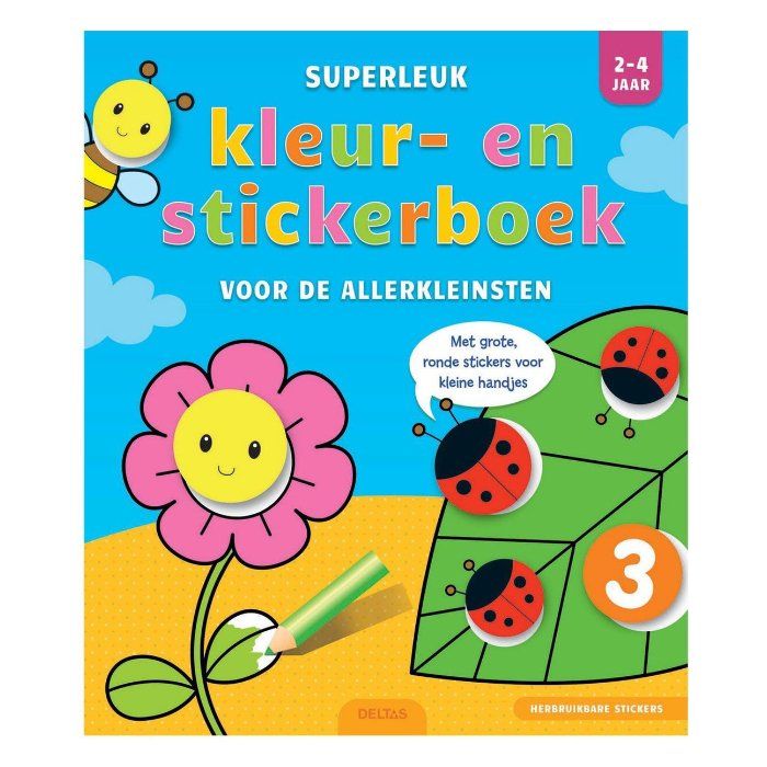 Kleur- en Stickerboek (2 - 4 Jaar) - Schoencadeautjes