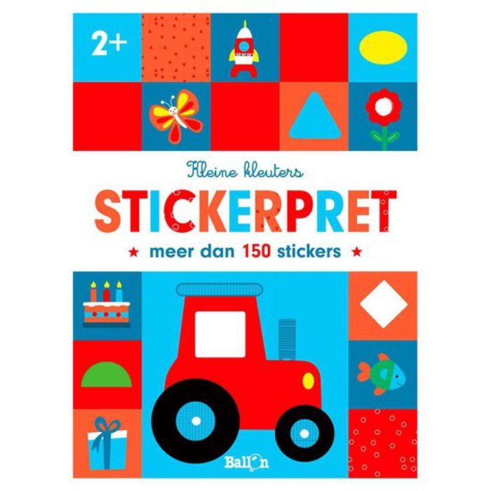 Kleuter Stickerpret - Schoencadeautje