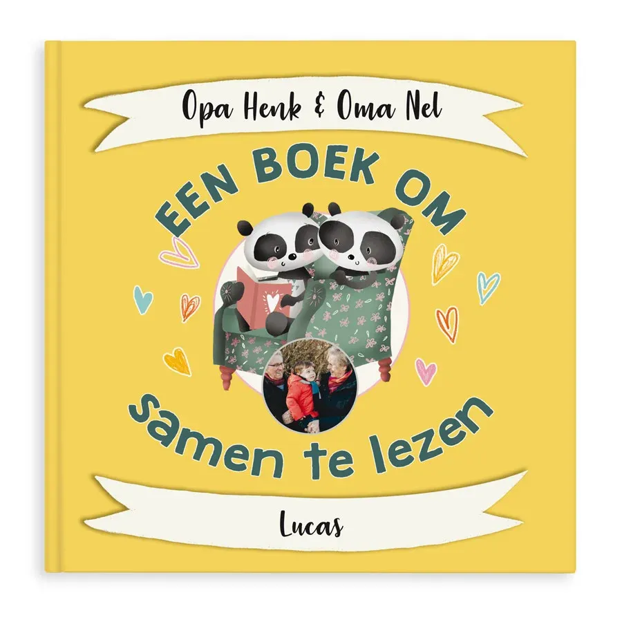 Gepersonaliseerd boek - Cadeau voor opa en oma