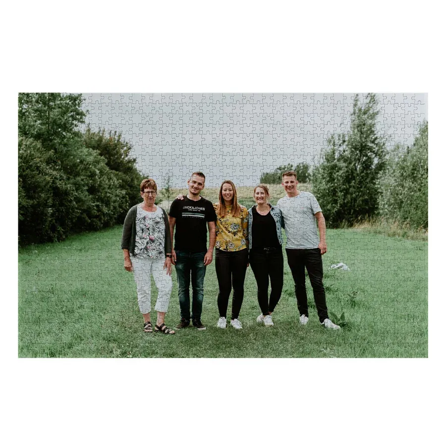 Puzzel met Foto 1500 stukjes - Cadeau voor opa en oma