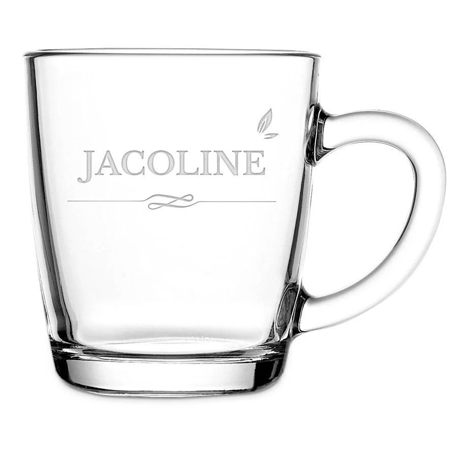 Theeglas Graveren - Cadeau 60 jaar
