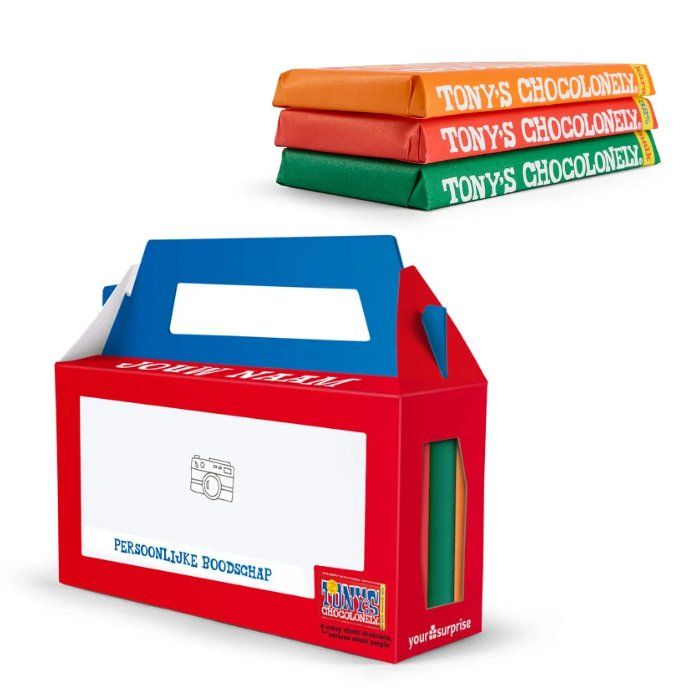 Tony's Chocolonely Giftbox - Cadeau voor de juf of meester