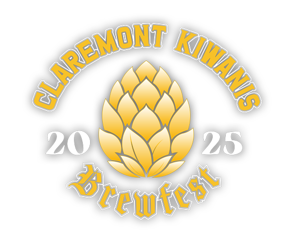 A logo for the clarement kiwanis brewfest