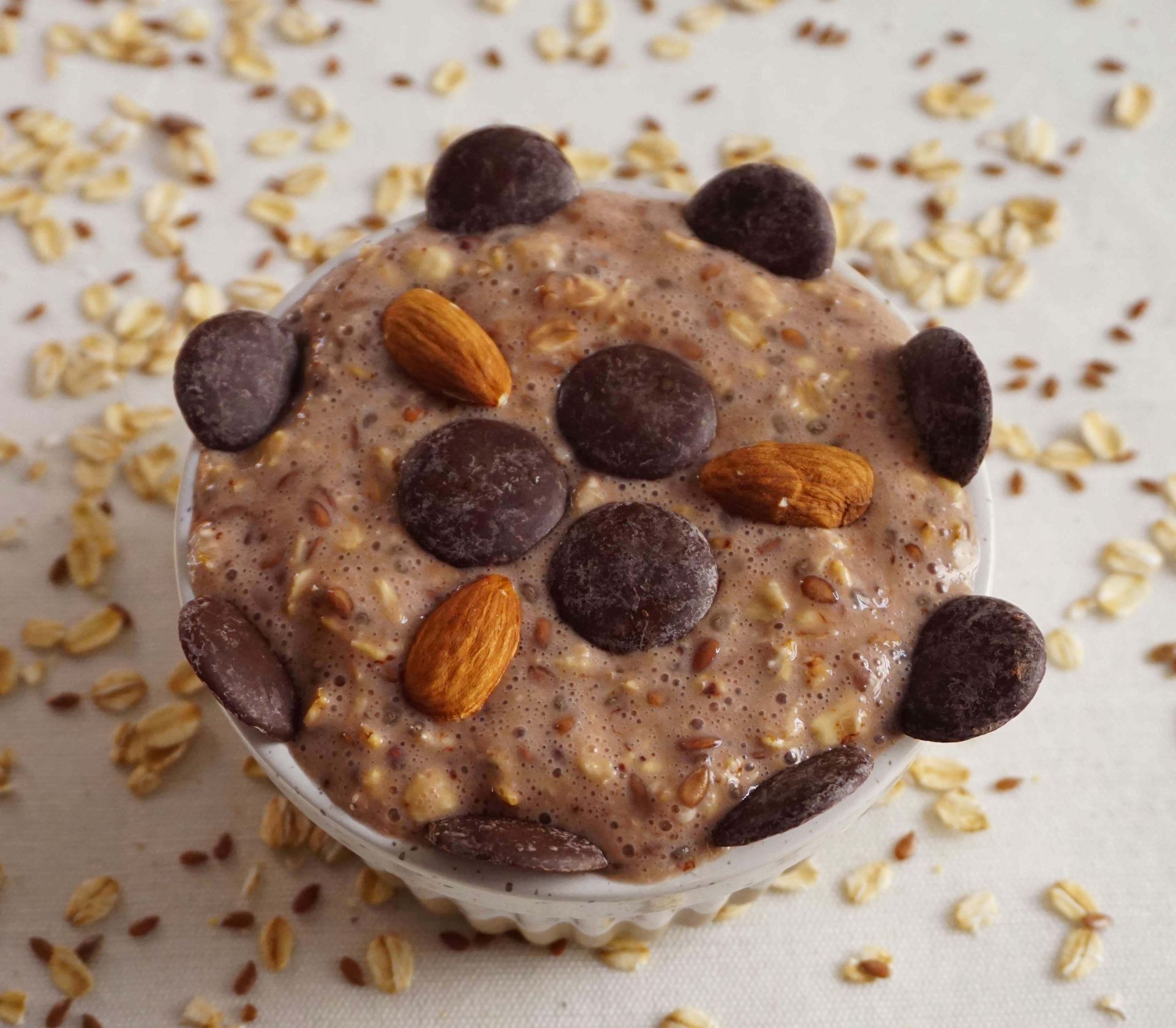 Candy Bar Overnight Oats