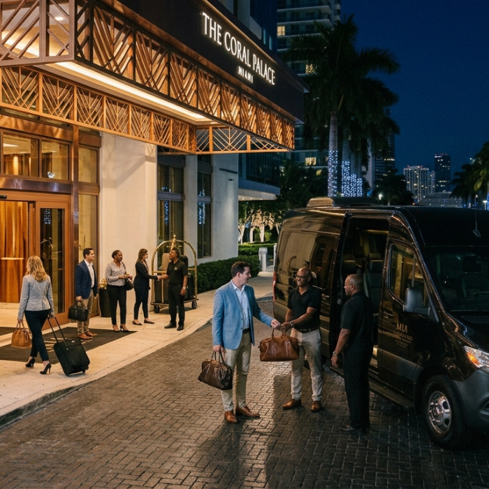 Corporate group transportation
