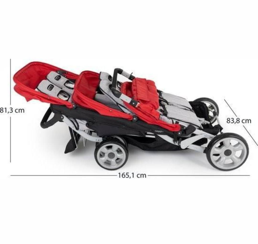 Nieuw in doos Gaggle Jamboree kinderwagen voor 6 kinderen