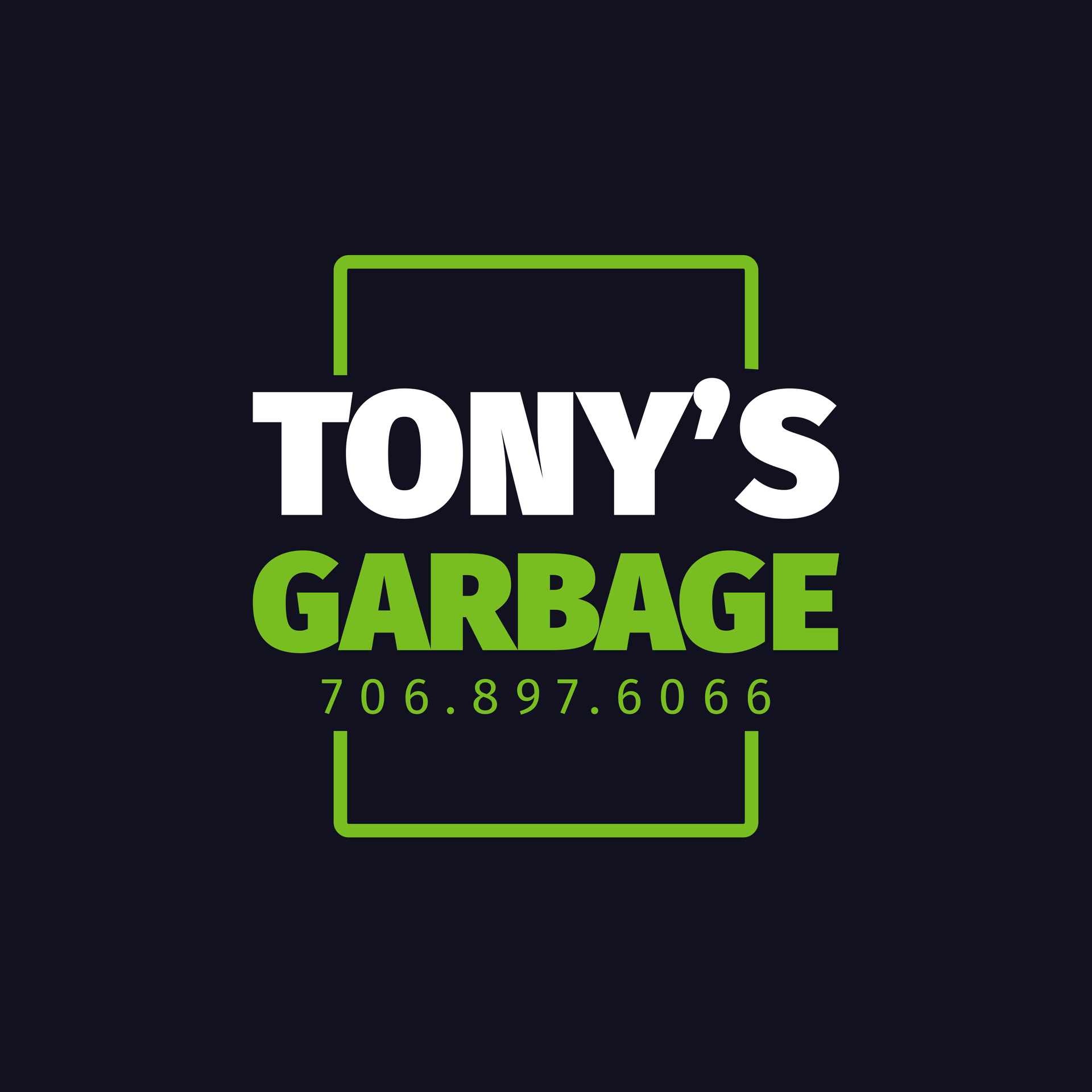 Garbage Services Blairsville, GA Tony’s Garbage