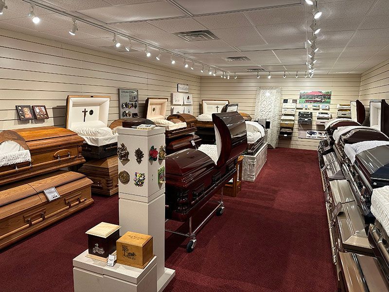 Schmidt Family Funeral Home Merchandise Room1