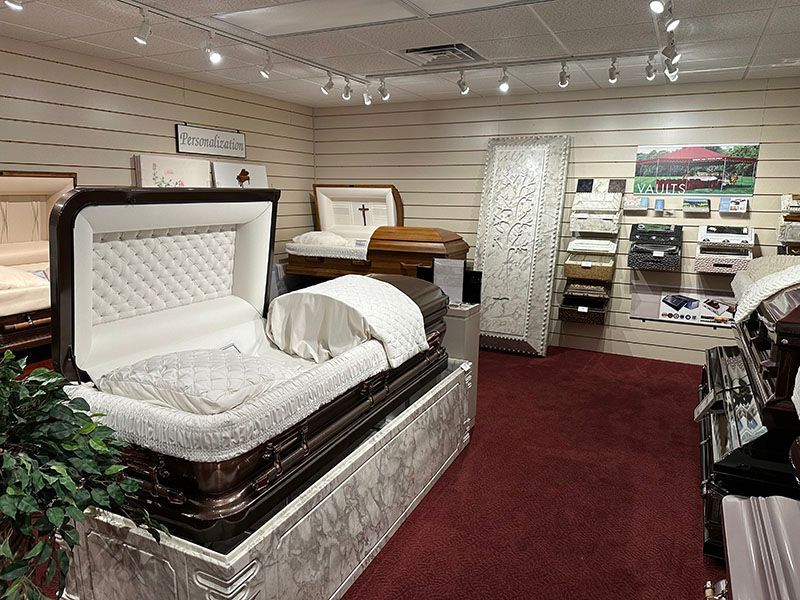 Schmidt Family Funeral Home Merchandise Room