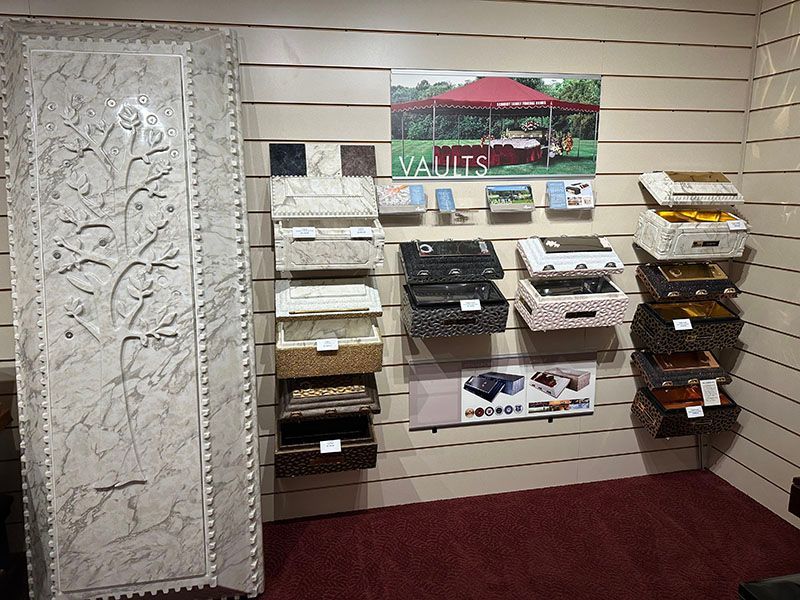 Schmidt Family Funeral Home Merchandise Vaults