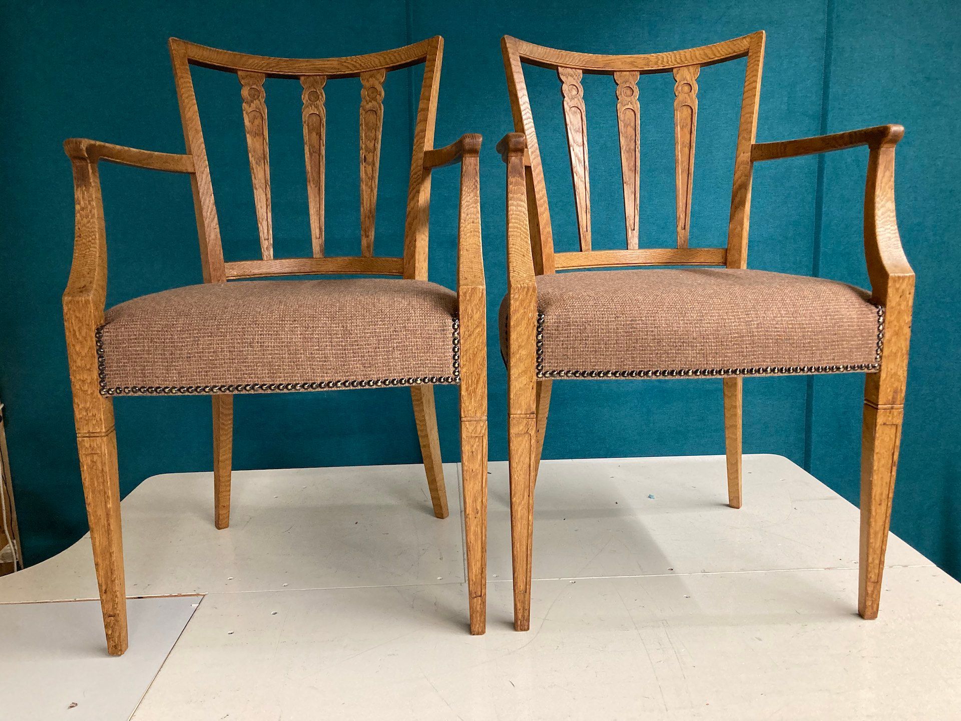 Herstoffering klassieke stoelen