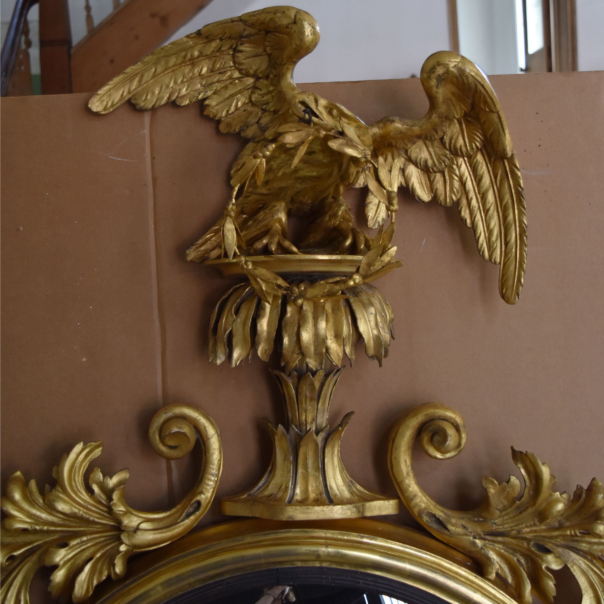 Antique Mirror frame restoration, repair and gilding