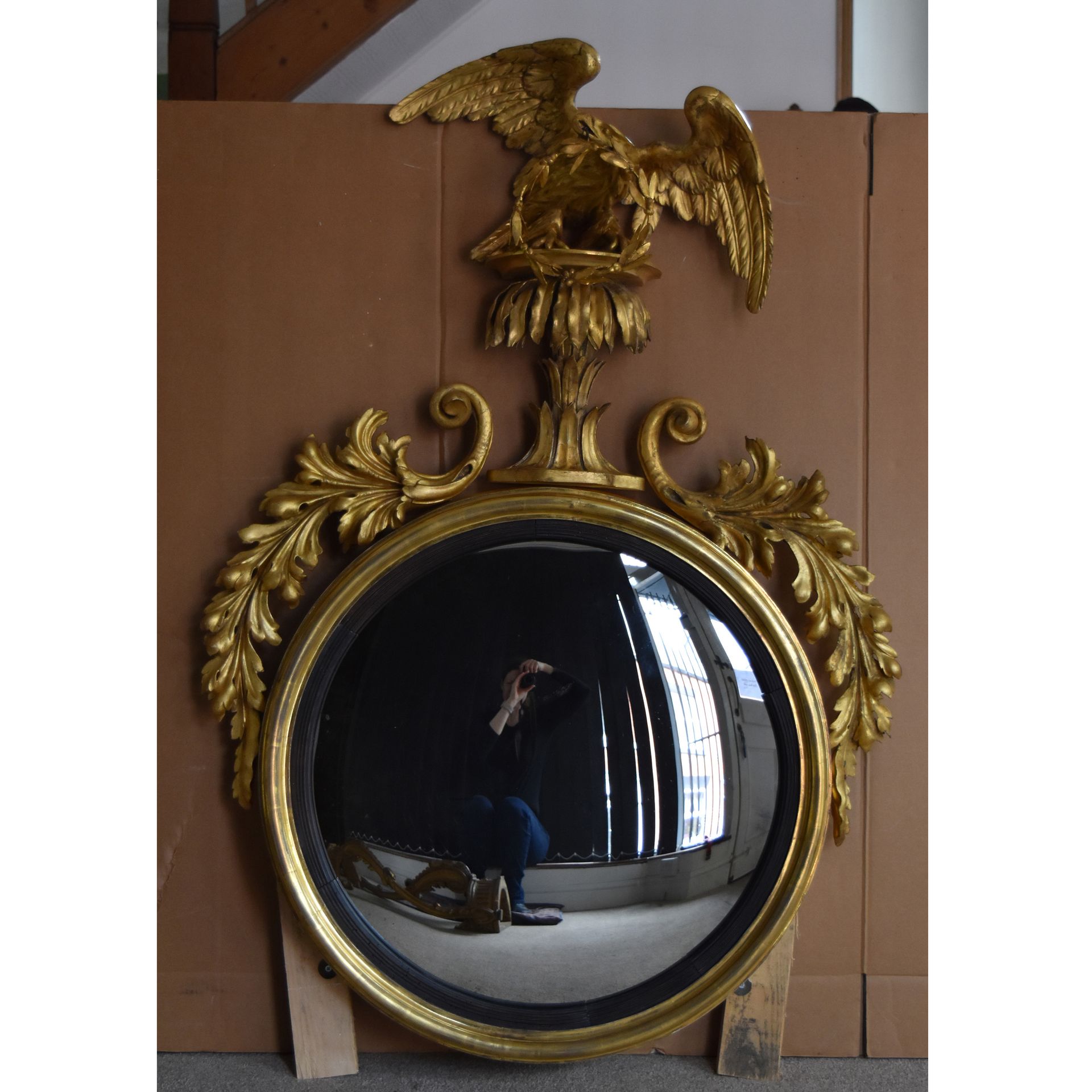Antique Mirror frame restoration, repair and gilding