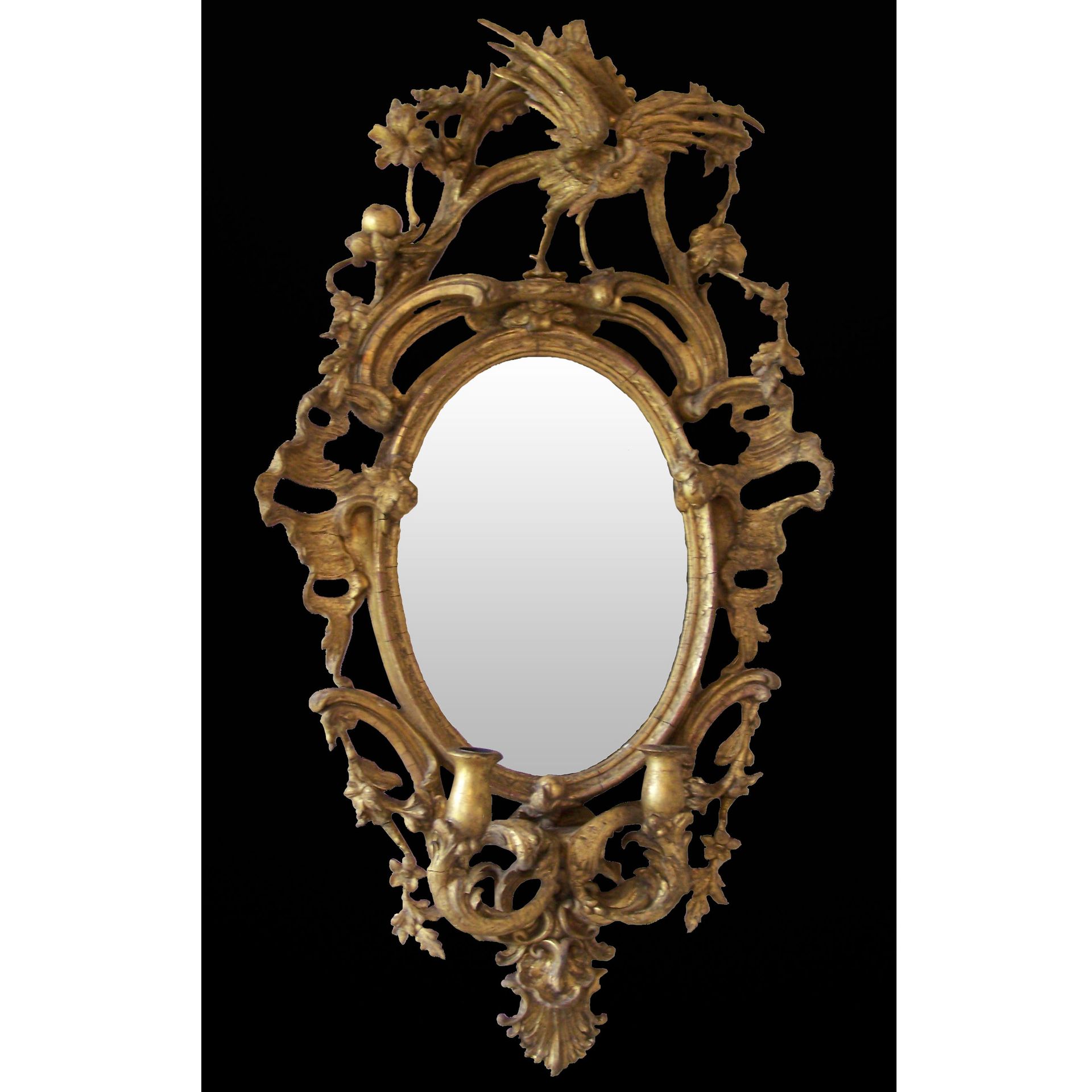 Antique Mirror frame restoration, repair and gilding