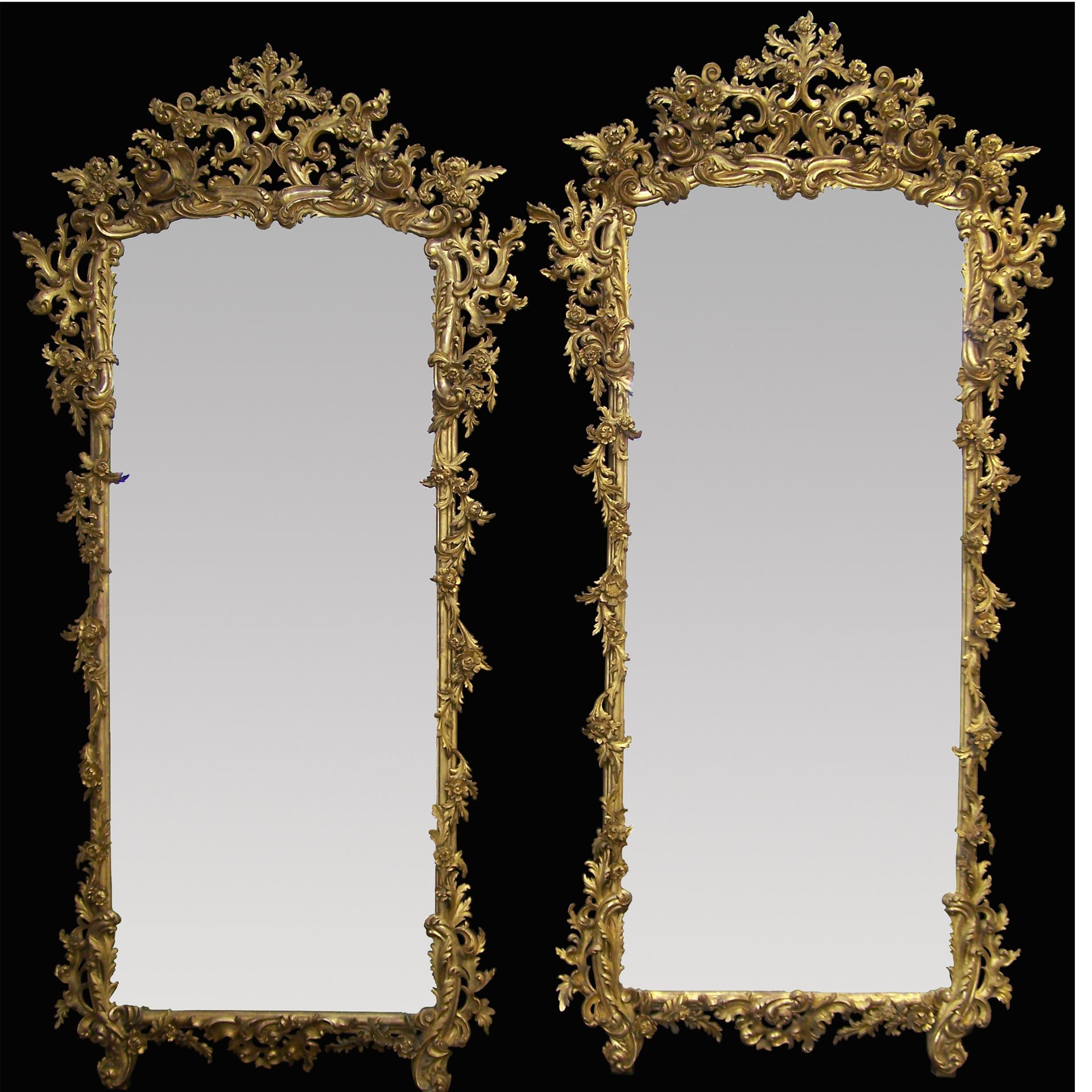 Antique Mirror frame restoration, repair and gilding