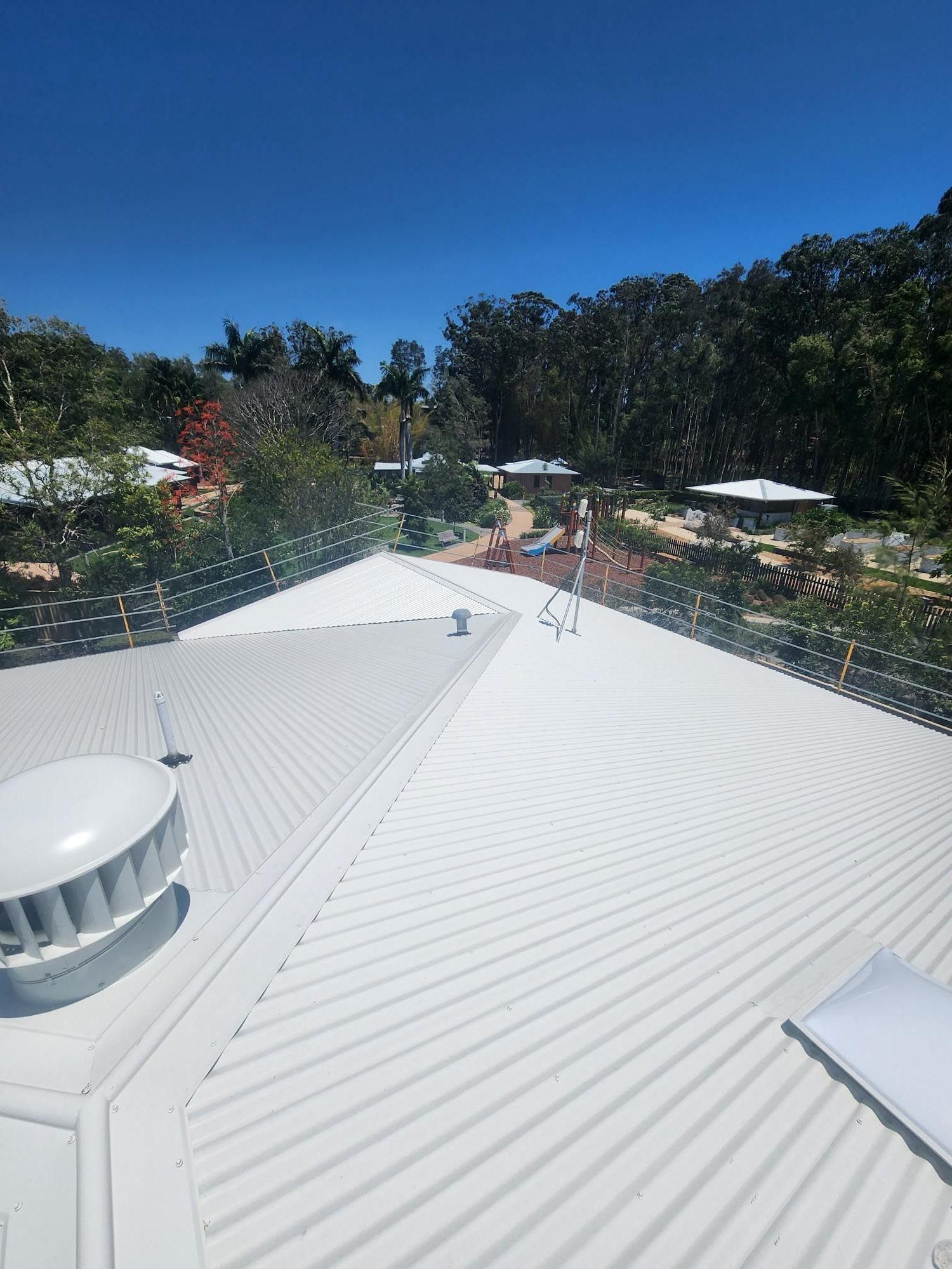 Colorbond steel roofing