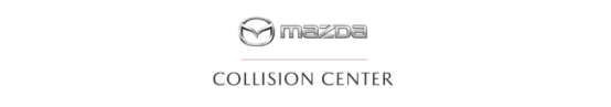 Mazda Collision Center logo.