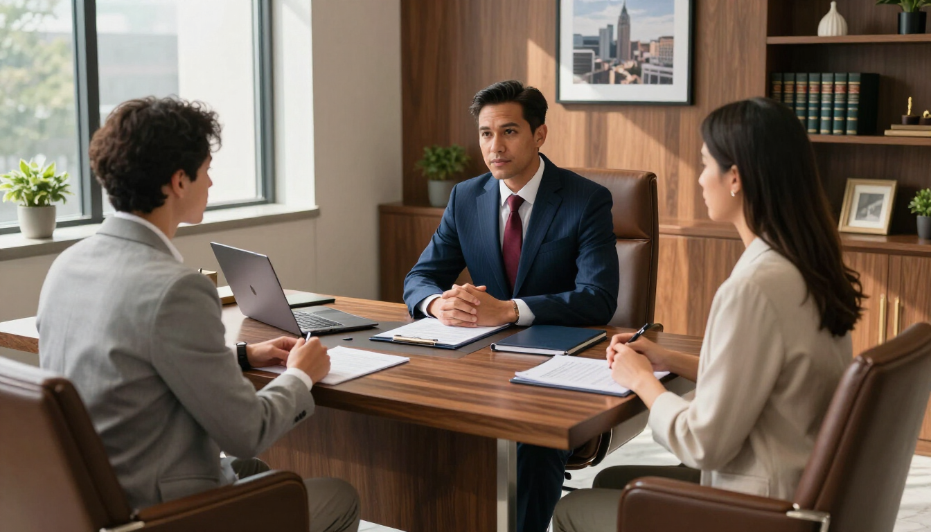 Lawyer and client