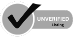 Icon with a checkmark, gray circle, and the words
