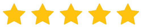 Five yellow stars in a row.