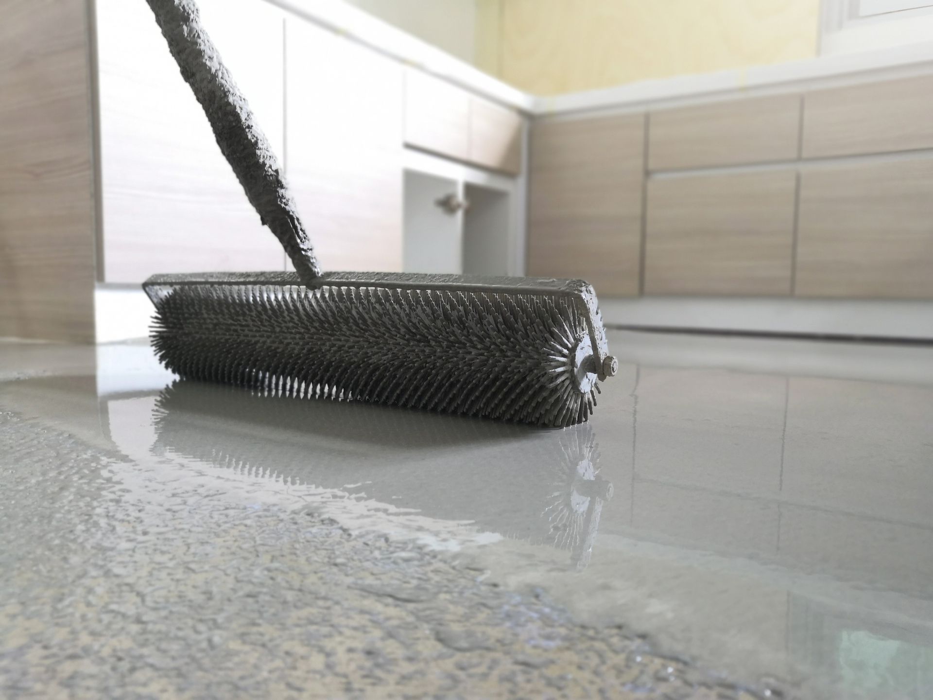 Self Leveling Epoxy Roller — Woodstock, GA – Creative Spaces, LLC