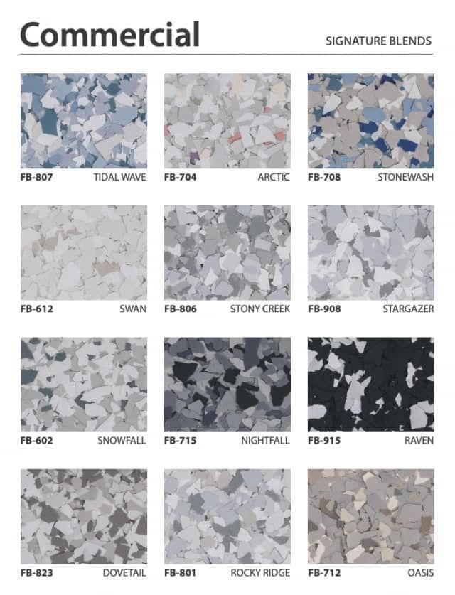 Commercial Epoxy Color Swatch — Woodstock, GA – Creative Spaces, LLC Commercial Epoxy Color Swatch — Woodstock, GA – Creative Spaces, LLC