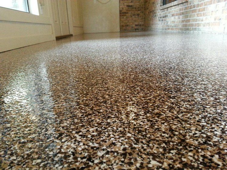 Polished Floor — Woodstock, GA – Creative Spaces, LLC