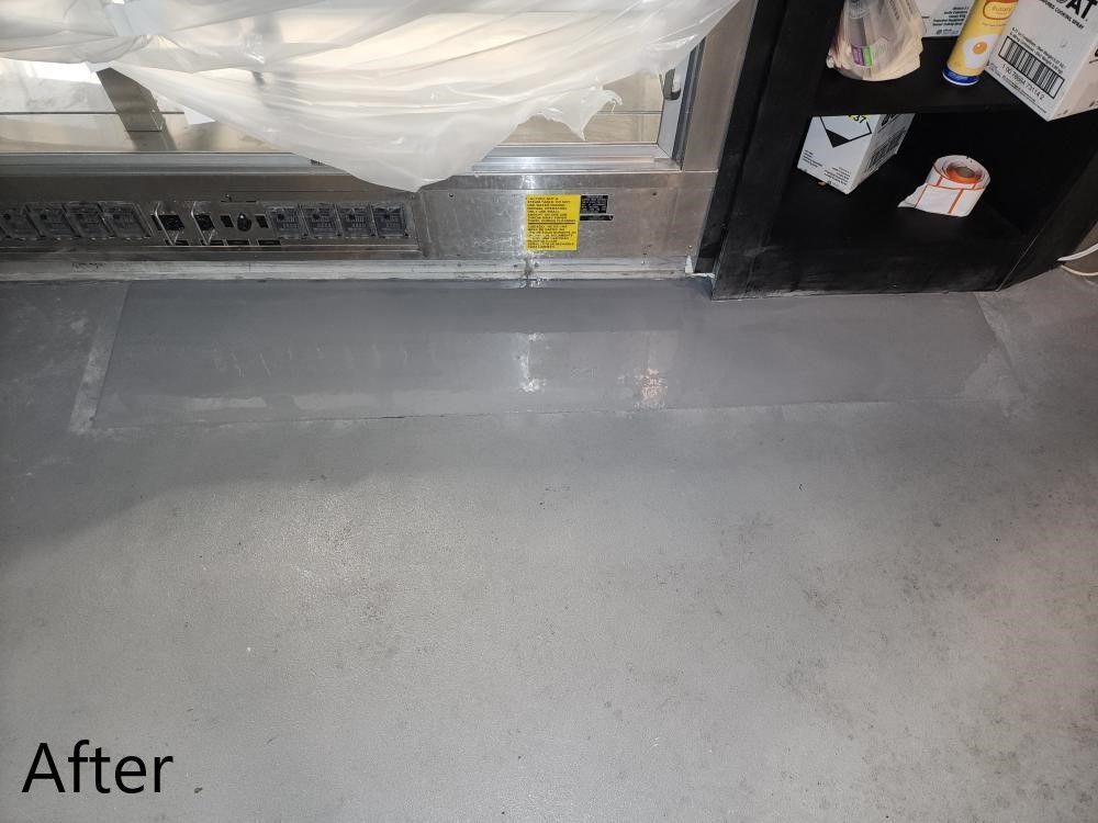 After Commercial Epoxy - Creative Spaces - Woodstock, GA