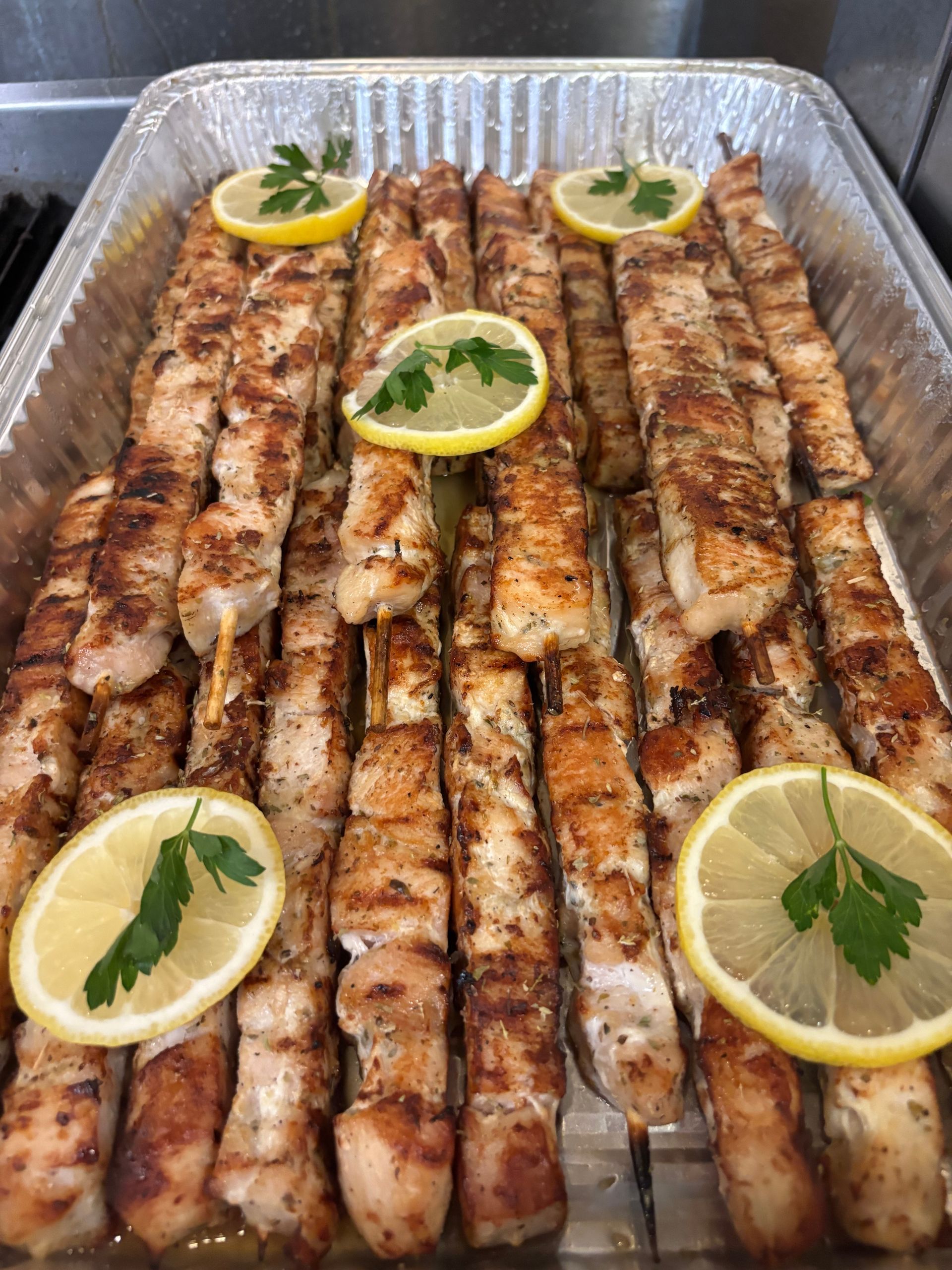 Dolmadakia platter
