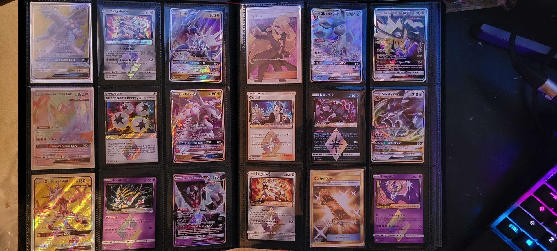 Pokémon card binder