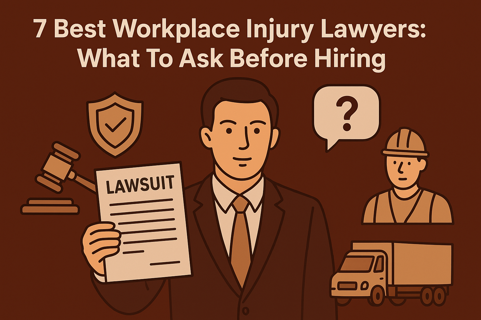 7 Best Workplace Injury Lawyers: What To Ask Before Hiring