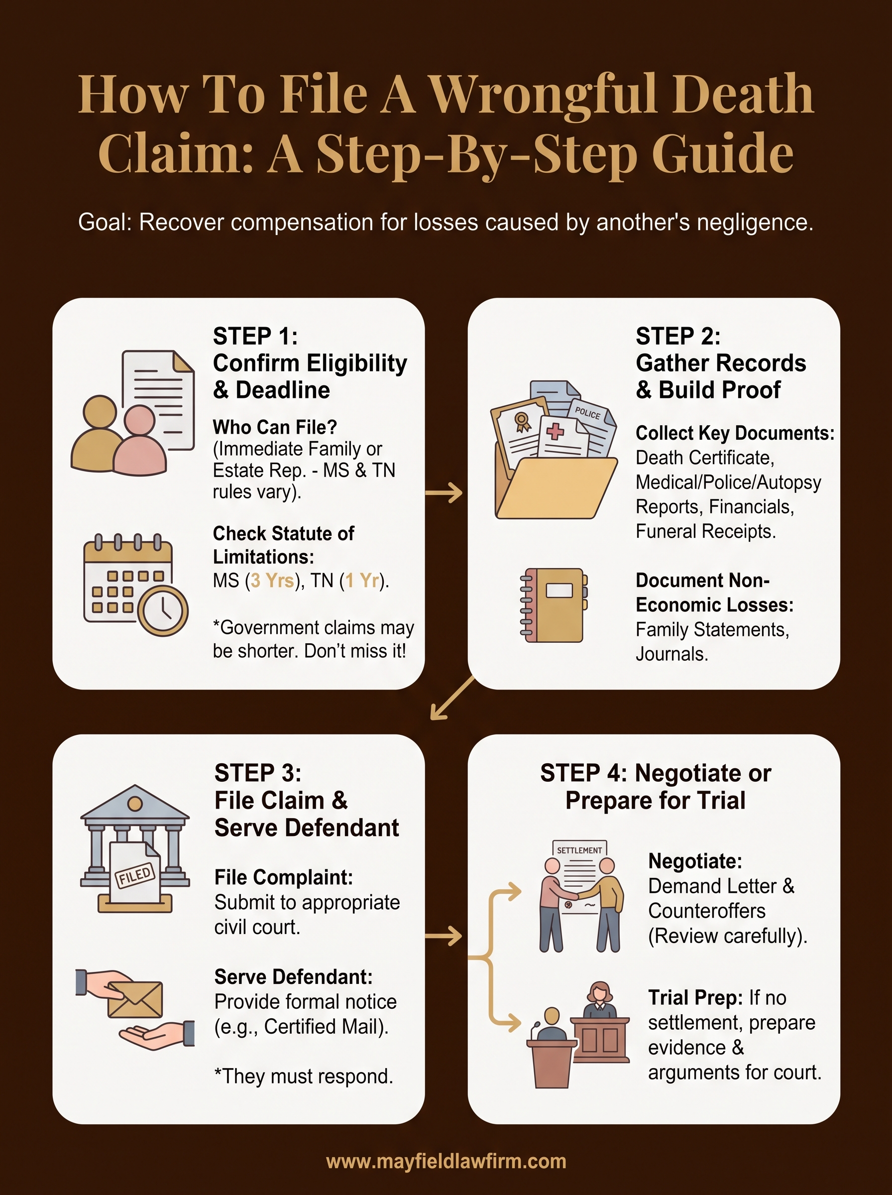 How To File A Wrongful Death Claim: Step-By-Step Guide