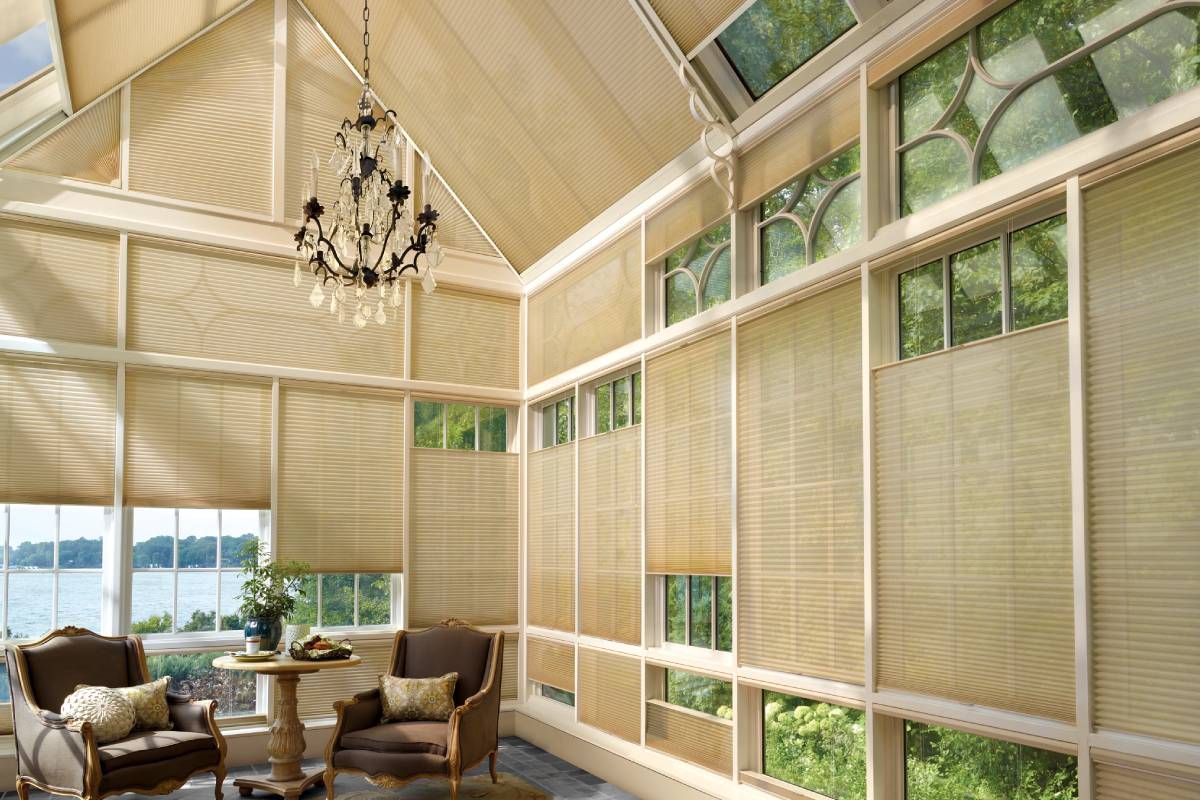 Hunter Douglas Duette® Cellular Shades for skylight near Manchester, NH