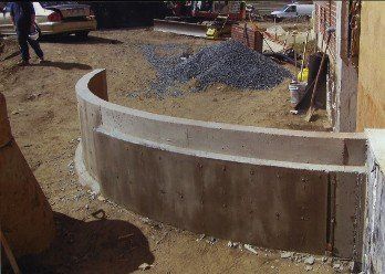 Concrete wall
