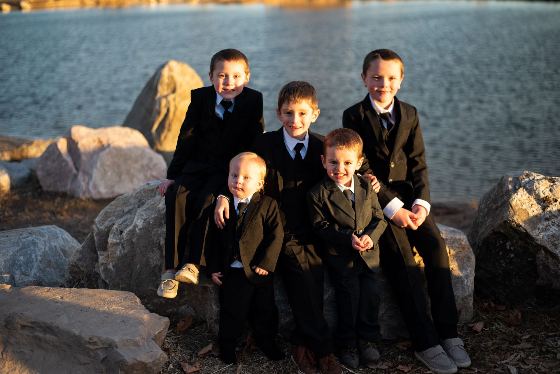 boys in suits