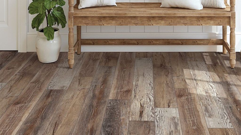 Vinyl Plank Entryway Floor