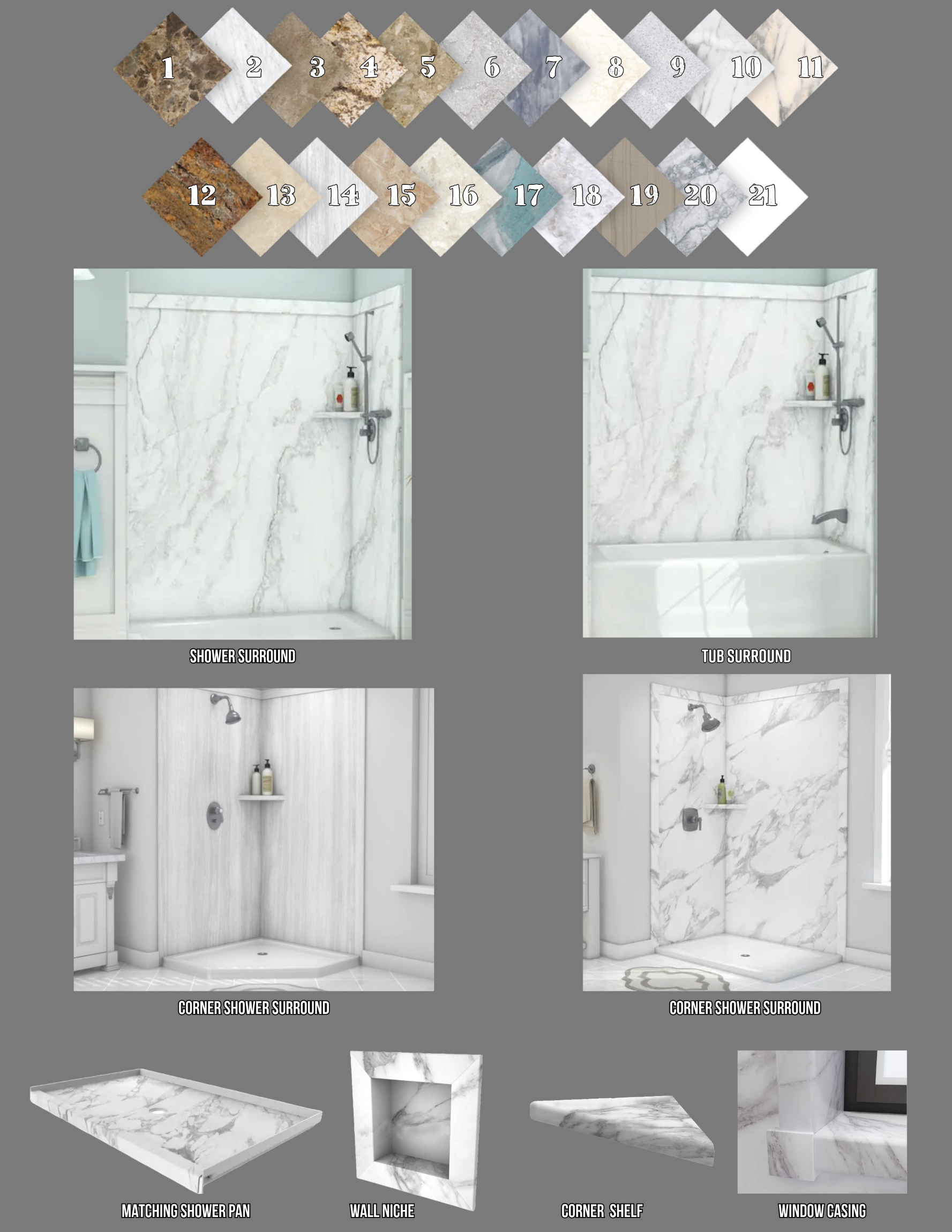 White Themed Bathroom
