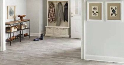 Vinyl Laminated Grey Flooring
