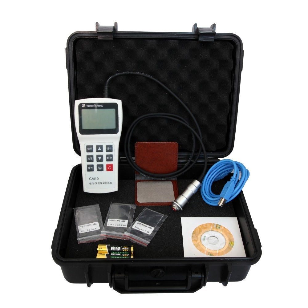 Venta en Chile Medidor de espesor de revestimiento CM-10 Instrupluss - Pantalla digital y sonda externa - Instrupluss