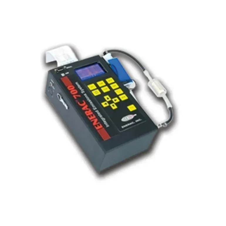 Enerac 700, un analizador de emisiones, analizador de gases portátil con impresora, Enerac 700.