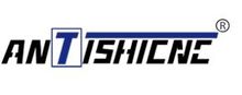 Logotipo de ANTISHICNE, un texto negro con una